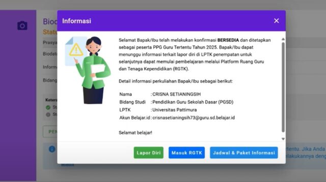 Guru Indonesia Wajib Tahu: Konfirmasi Kesediaan PPG 2025 Mulai 8 Mei, Ini Cara Daftarnya!