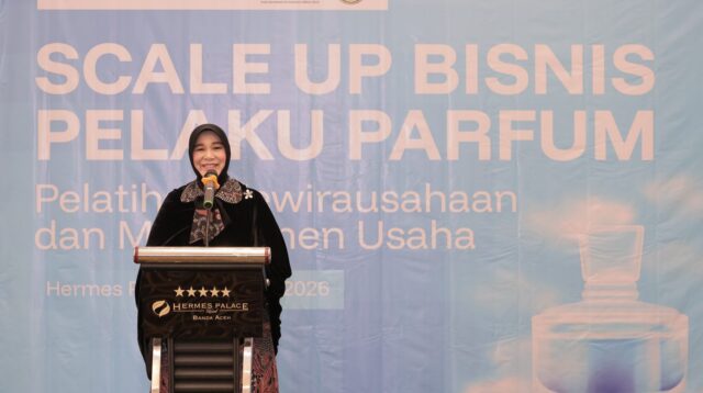 Berkolaborasi dengan ILO, Pemko Banda Aceh Gelar Pelatihan Parfum bagi Pelaku UMKM