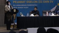 Illiza Lantik 66 Pejabat Eselon III dan IV di Lingkungan Pemko Banda Aceh