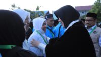 Illiza Melepas Keberangkatan 287 JCH Kloter I Banda Aceh